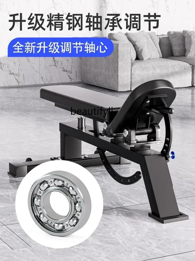 lt Sgabello professionale con manubri Panca per la casa fitness Sgabello per pressa Sedia fitness regolabile Attrezzatura per l'allenamento degli uccelli volanti