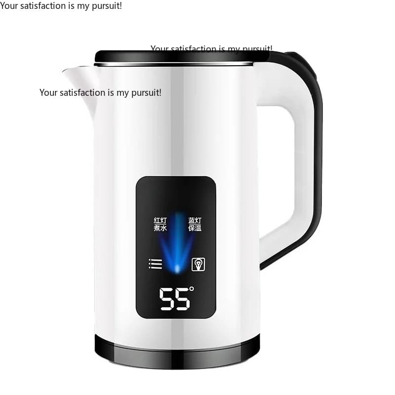Smart Constant Temperature Electric Kettle Food Grade Stainless Steel Integrated Heating & Insulation Water Boiler For Home