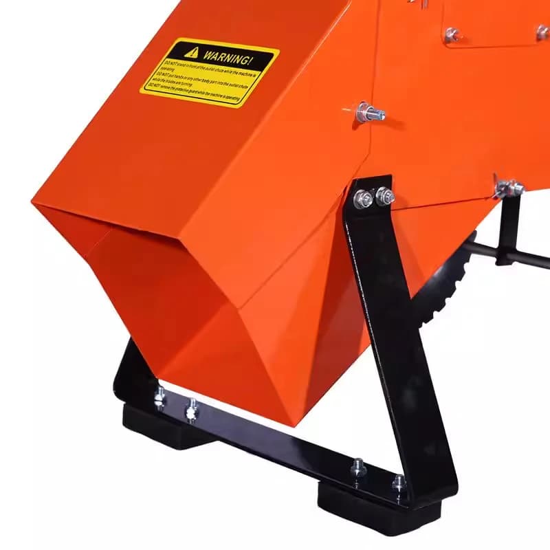 High-strength wood feeder suitable for crushing and cutting wood, production of garden wood chips. (Personalized)