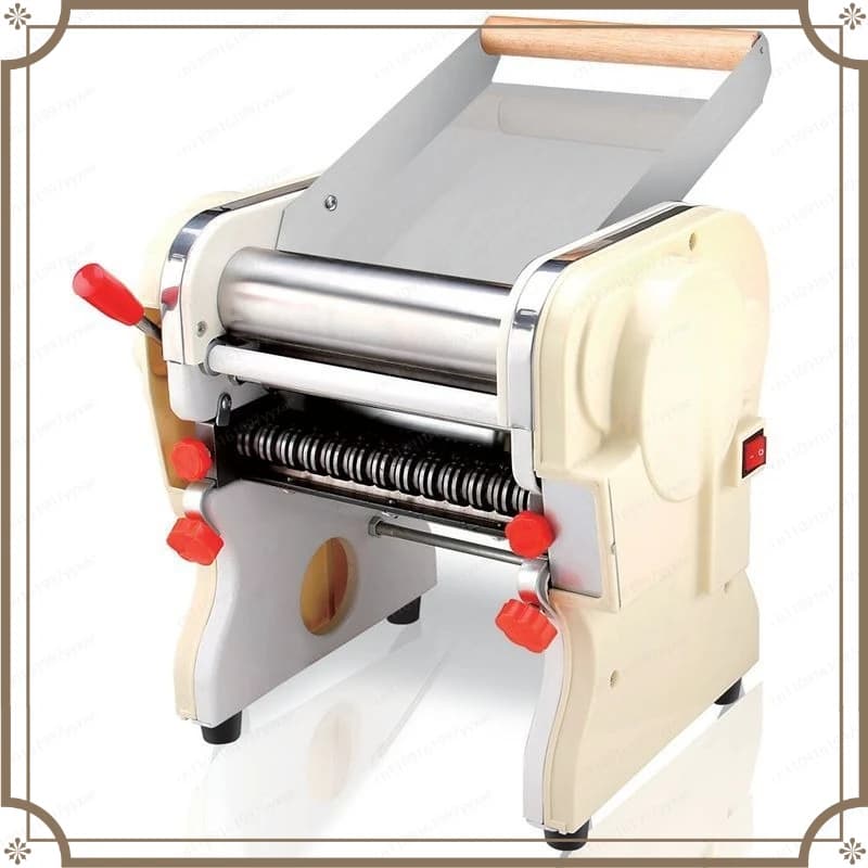 DHH-220C Electric Home Pizza Dough Rolling Machine Completed Pasta Noodle Gear Transmission Electrical Noodle Cutter
