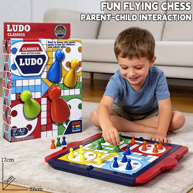 Flying Chess Board Game Family Parent Child Interactive Tabletop Play Educational Creative Thinking Logic Training Toy