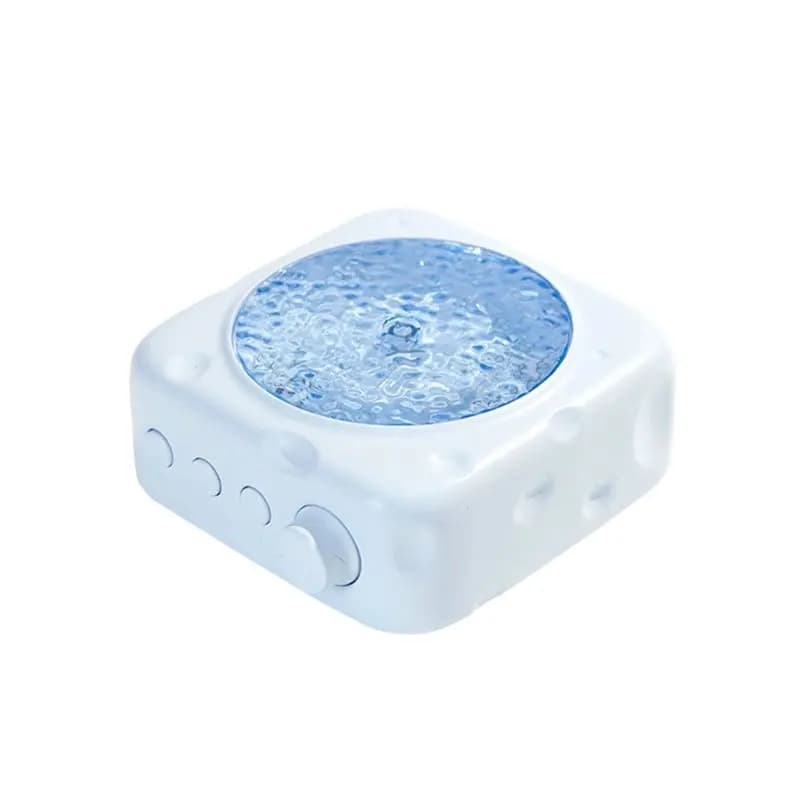 ABMF-Wave Projection Light Hifi Audio System Bluetooth Speaker RGB Atmosphere Light Wireless MP3 Music Player