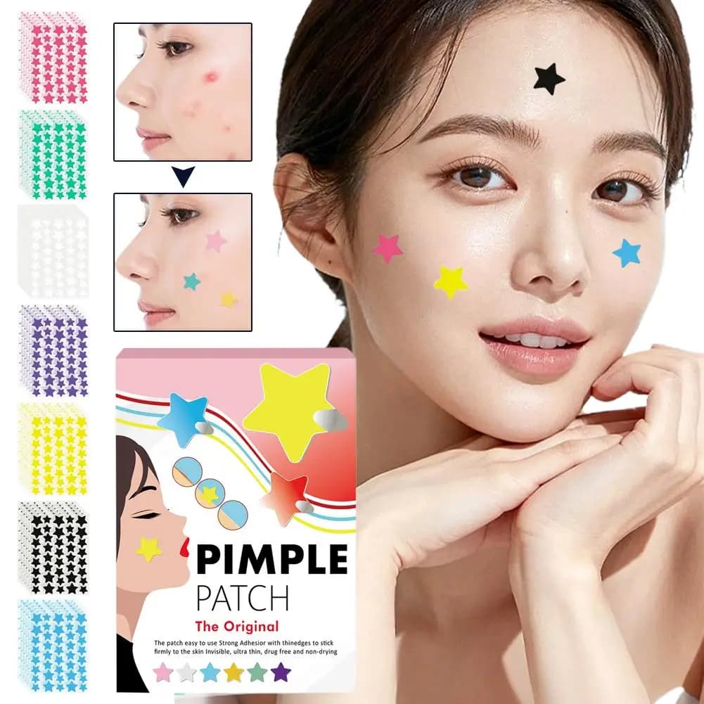 560 cerotti per l'acne Star sono delicati e non irritanti, che coprono le imperfezioni dell'acne e possono essere impermeabili e traspiranti