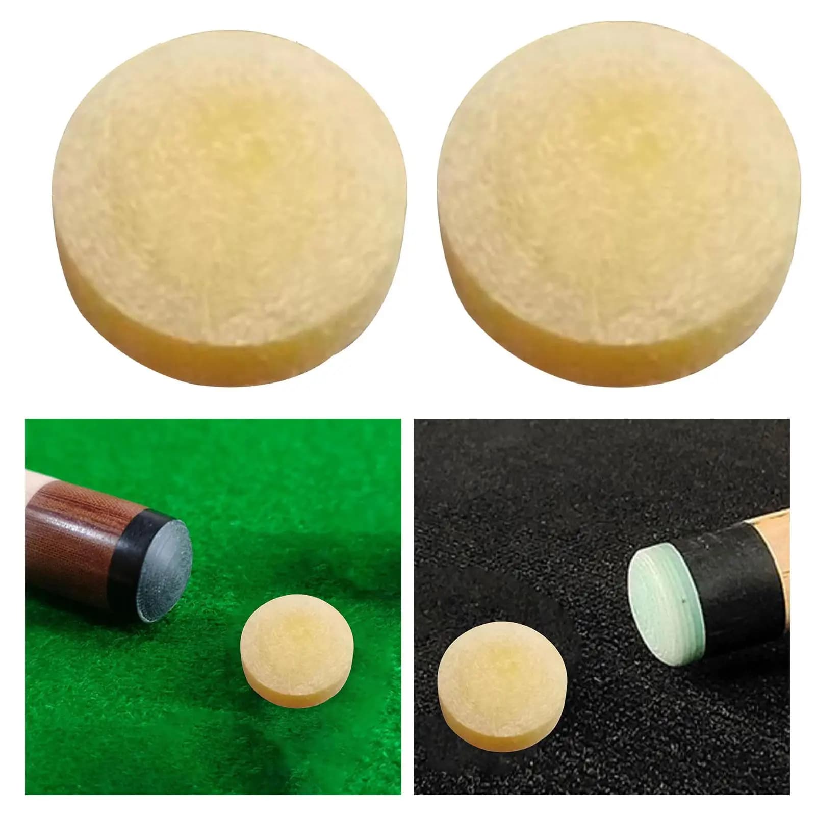 Punta di Ricambio per Stecca da Biliardo, Riparazione per Giochi Indoor, Alta Durezza per Stecche da Biliardo e Snooker