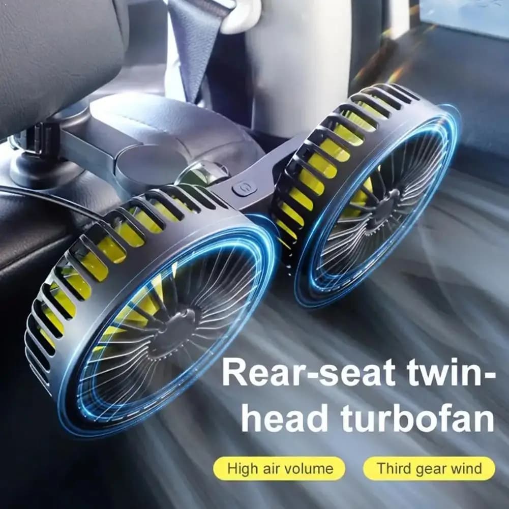 USB Rear Seat Fan 2026 New, Air Cooler, Air Cooler, Auto Fan