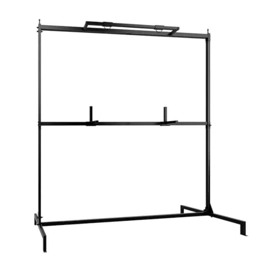 Supporto per Bersagli da Tiro con l'Arco, per Bersagli a Sacchetto, Blocchi e Cubi in Schiuma, Multifunzione, Ampio Raggio, Mobile, Regolabile, Robusto e Durevole