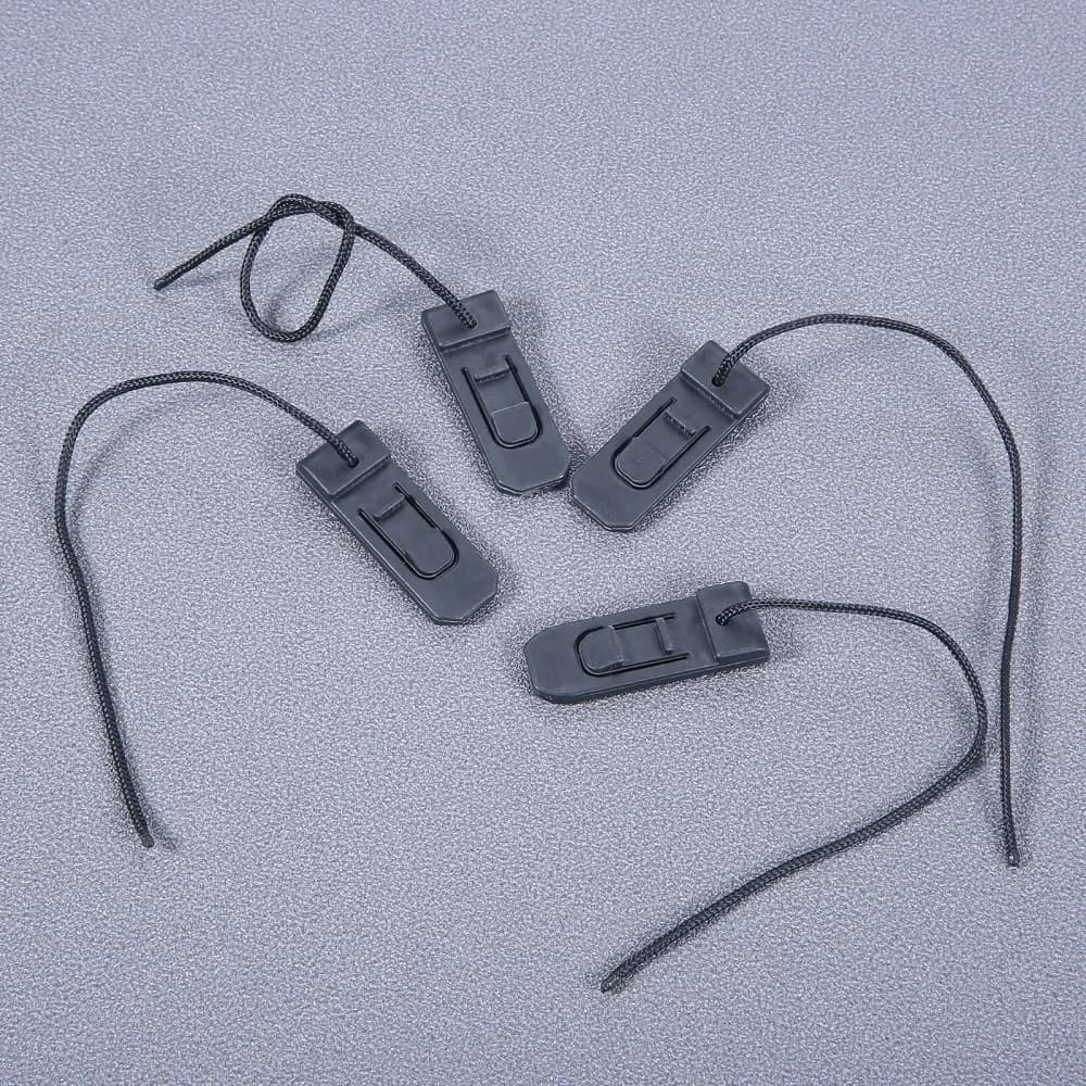 4 pezzi tavola da Surf gonfiabile Clip di coda Sups Split Surf Paddle Board Fin Clips separatore d'acqua tavola da sci d'acqua Fish Fin Clip Buckle