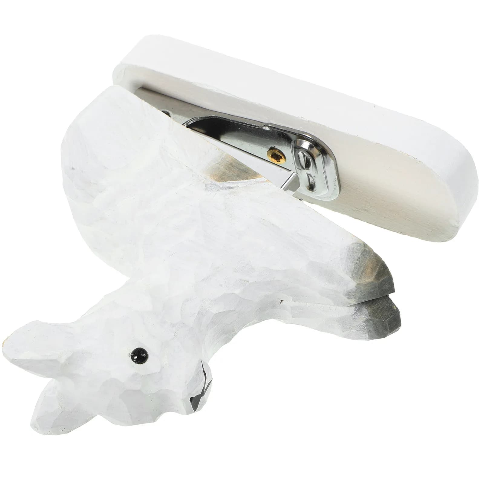 Graffettatrice da Scrivania in Legno a Forma di Animale, Fatta a Mano, per Ufficio, Casa, Scuola, Organizzatore Decorativo per Spazi di Lavoro, Divertenti Accessori per l'Ufficio