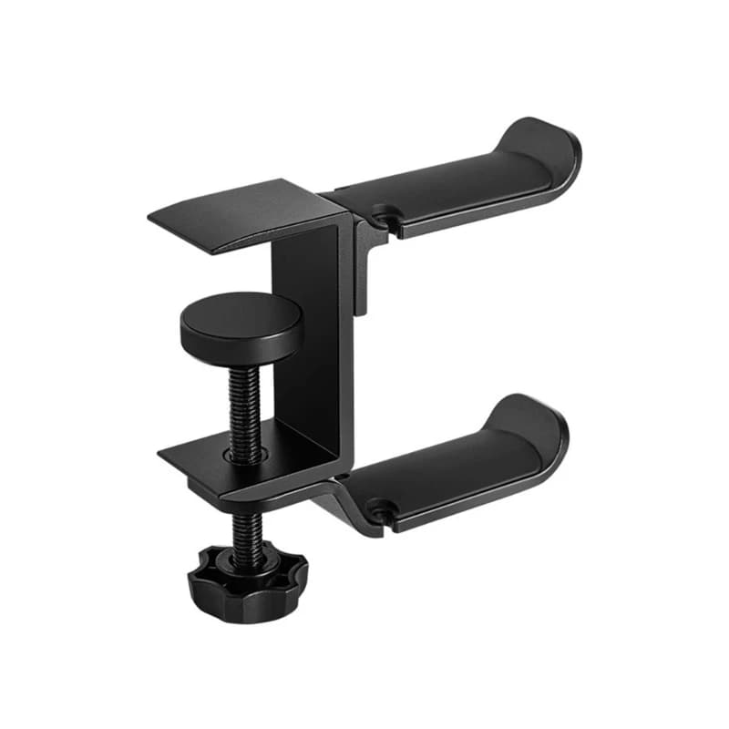 Y5JB Porta auricolari con morsetto a sgancio rapido Cuffie Supporto per borsa Gancio per cuffie per ufficio e uso domestico