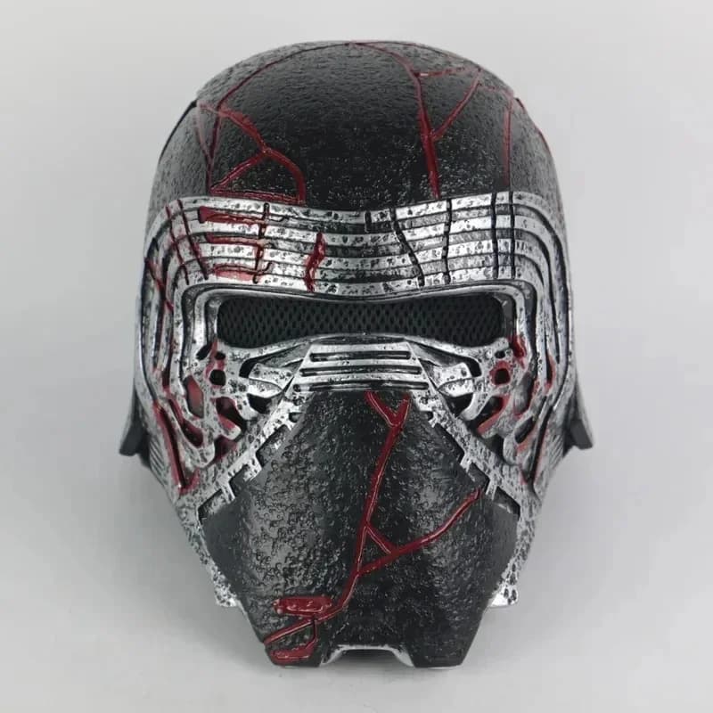 Premium Outfit Kylo Ren Helmet Cosplay The Rise of Skywalker Mask Props PVC Helmets Masks Halloween Party Prop