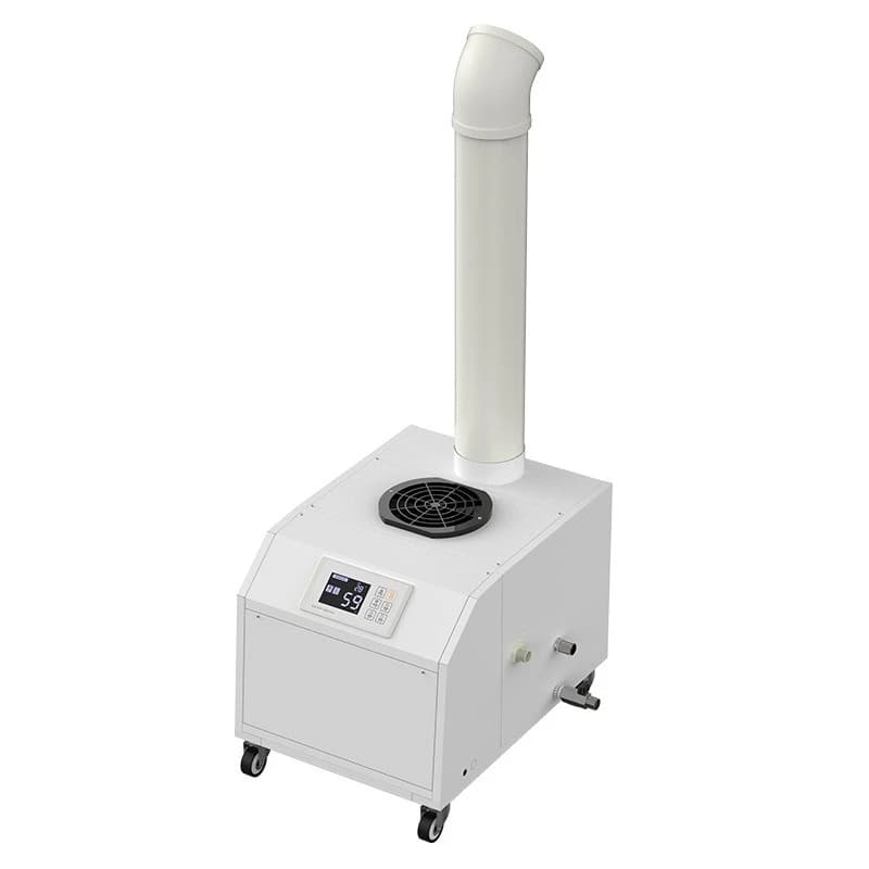 Umidificatore ad alto volume di nebbia di livello industriale, umidificatore spray per officina di magazzino