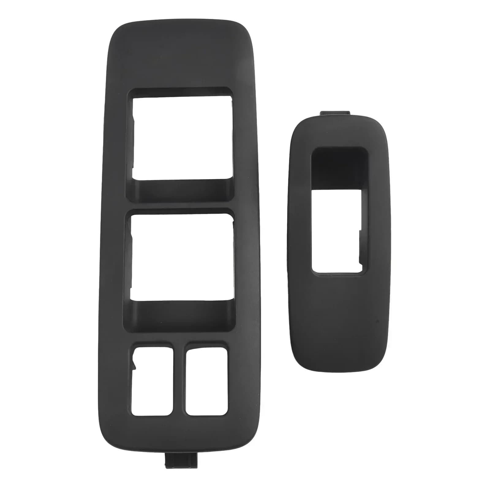 2 pezzi anteriore L + R alzacristalli per auto interruttore di controllo principale in vetro cornice copertura del pannello muslimatexayp per Nissan Qashqai J10 2008-2015