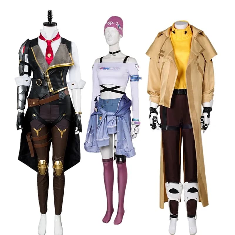 Venture Cosplay OW Fantasy Ashe Kiriko Costume Adult Women Coat Pants Hat Hat Dresses Halloween Carnival Party Role Game Dresses