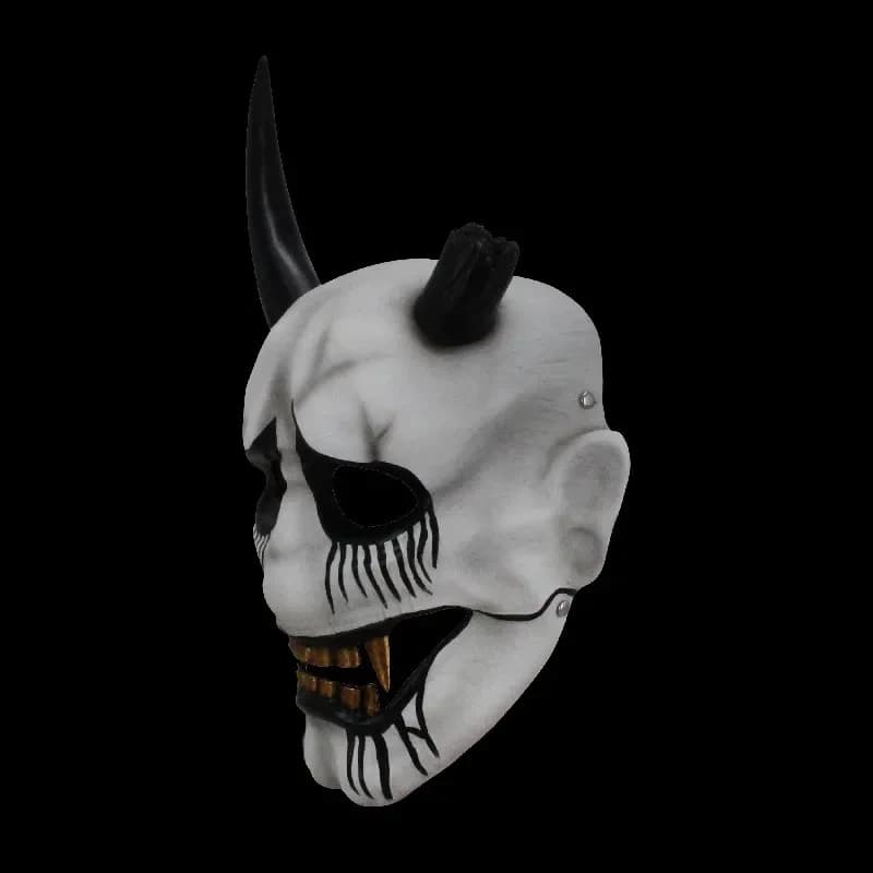 A;3\v,7'd/NewGame Ghostwire Tokyo Hannya Mask Helmet Headwear Halloween Cosplay Costume Accessory Props Japanex;4'v\7,h/