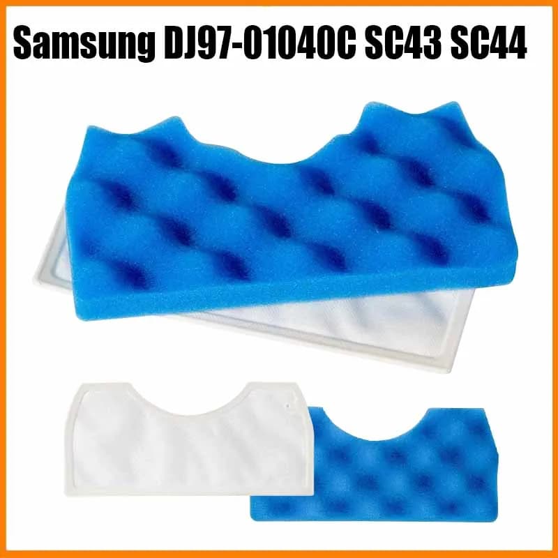 Kit elemento filtro Hepa in spugna blu per Samsung DJ97-01040C SC43 SC44 SC45 SC47 Series Accessorio parti per aspirapolvere robot