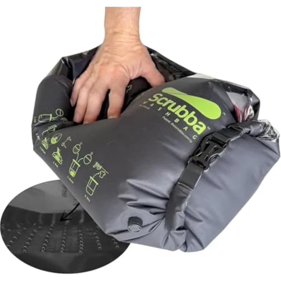 Lavatrice Portatile - Lavatrice Manuale Leggera per Viaggi, Campeggio, Bucato, Vestiti per Bambini - Essenziale per il Viaggio