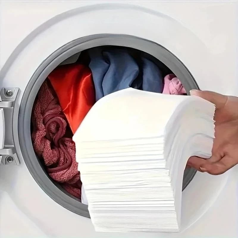 100/50/30PCS Laundry Color Absorbent Card Anti-tipping Tablets For Washing Machine Clothes Clean Color Catcher Sheets