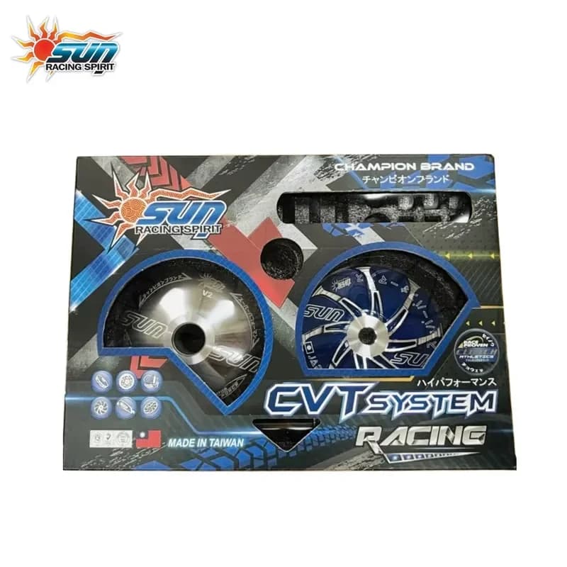 SUN Racing Taiwan Made New High-Performance Alloy Steel CVT Kit Model Click150/PCX150/ ADV150 Scooter CVT Transmission Set