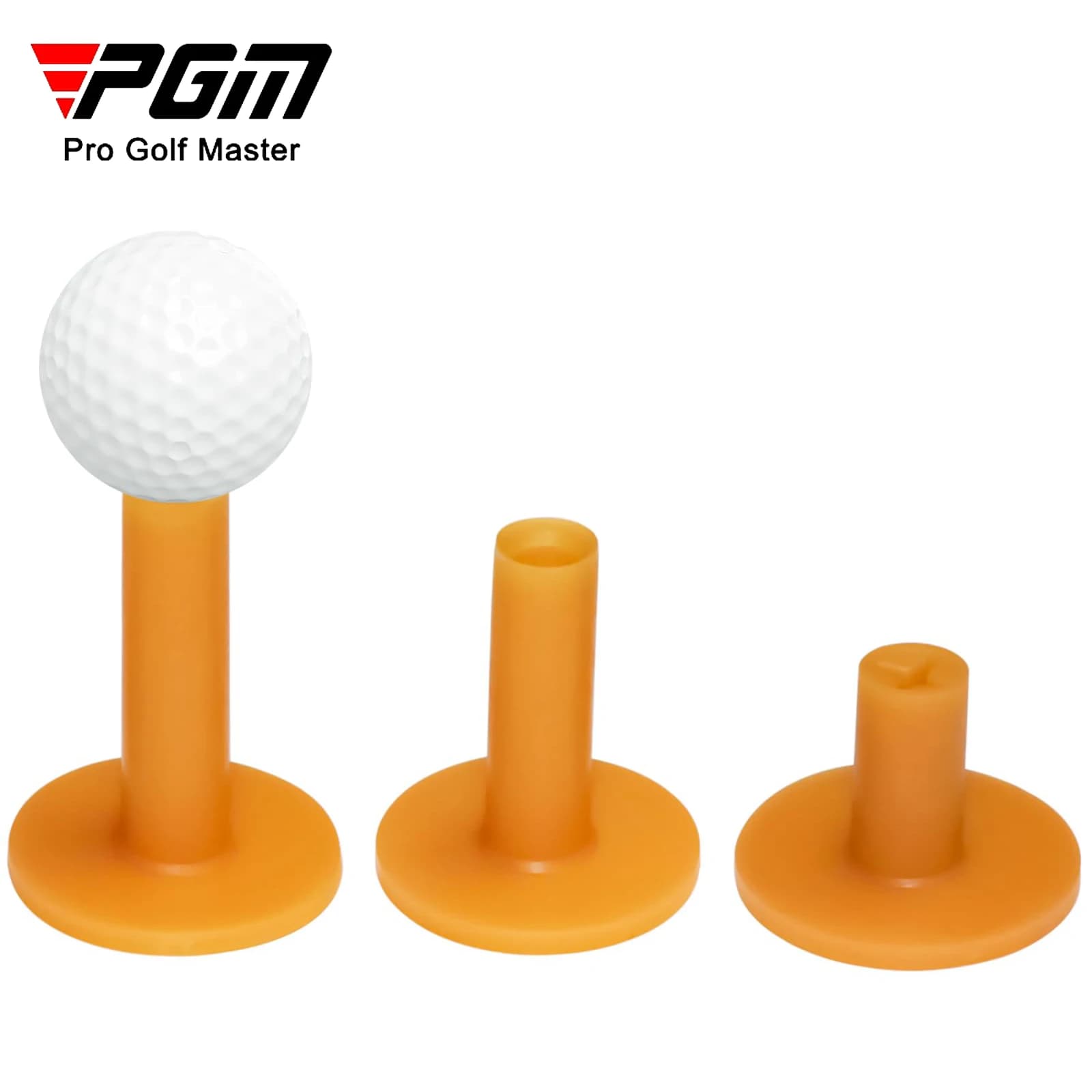 PGM Golf Rubber Tees Holder 5 Pack, Durable and Hight Elastic Driving Range Tees, Golf Tees for Golf Practice Mat