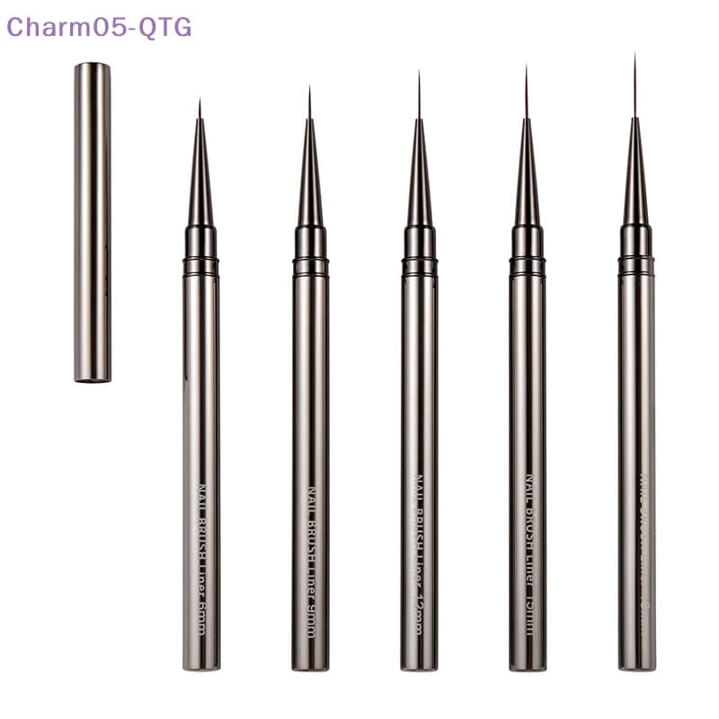 NUOVO 1pc Nail Art Liner Pennelli Gel Pennello per unghie Gel Smalto per unghie Pennello per pittura Disegno Nail Art Brush Pen Set Penna per unghie