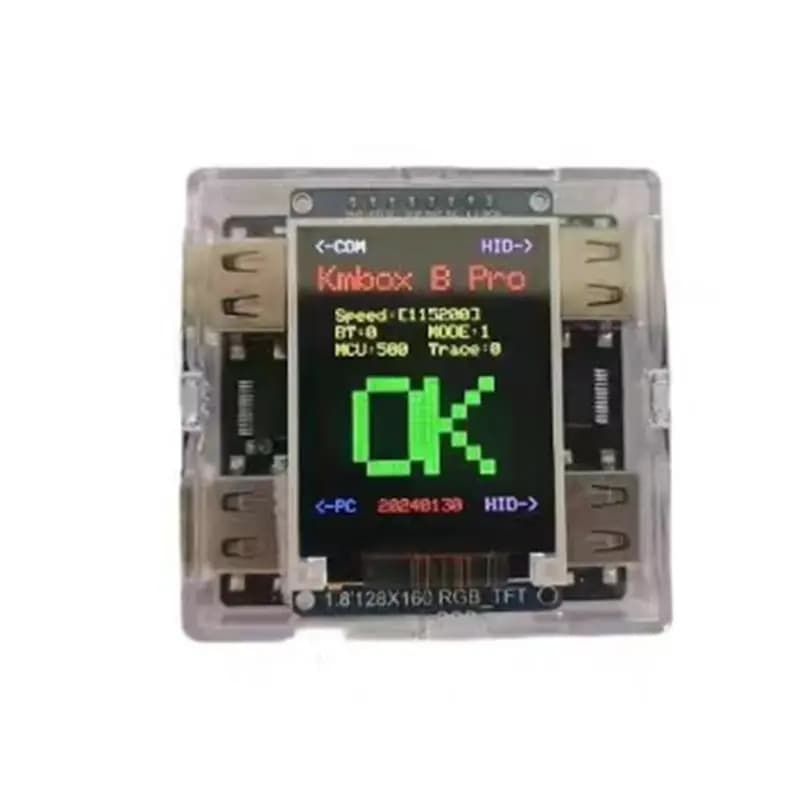 Adattatore FEDI-AI con Doppia Porta USB per Mouse e Tastiera, Supporto Ausiliario per PC e Console di Gioco - Controller Kmbox B+ Pro