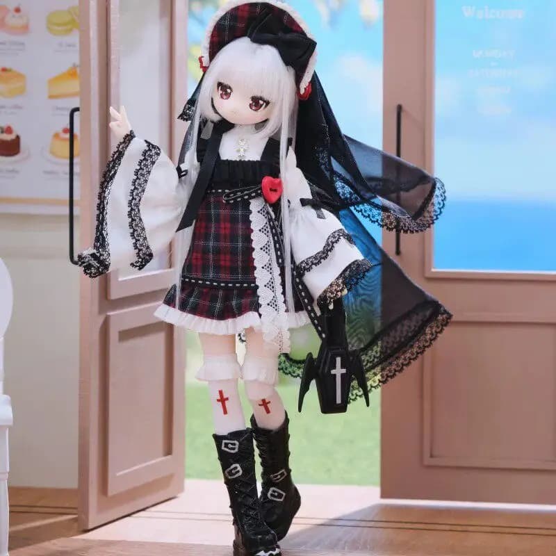 Syncyland Bjd Action Figure Blind Box Ootd Series Trendy Doll Ornament Collectible Desktop Decor Gift For Adult Collectors