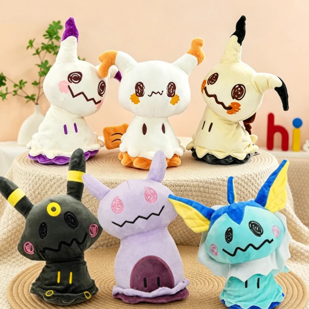 Mimikyu Charizard Mewtwo Snorlax Pikachu Plush Toy Pokemon Espeon Espeon Sylveon Stuffed Soft Doll Christmas Gifts