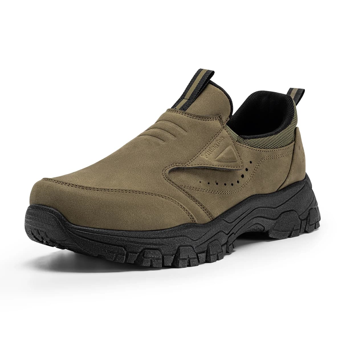 Men's Slip‑On Flat Loafers, Business Casual Office Daily Wear, Lightweight Breathable Walking Shoes With Arch‑Support Soft Cushion Insoles, Comfort Footwear For Work Commute & Outdoor Walking All‑Day Standing Comfort