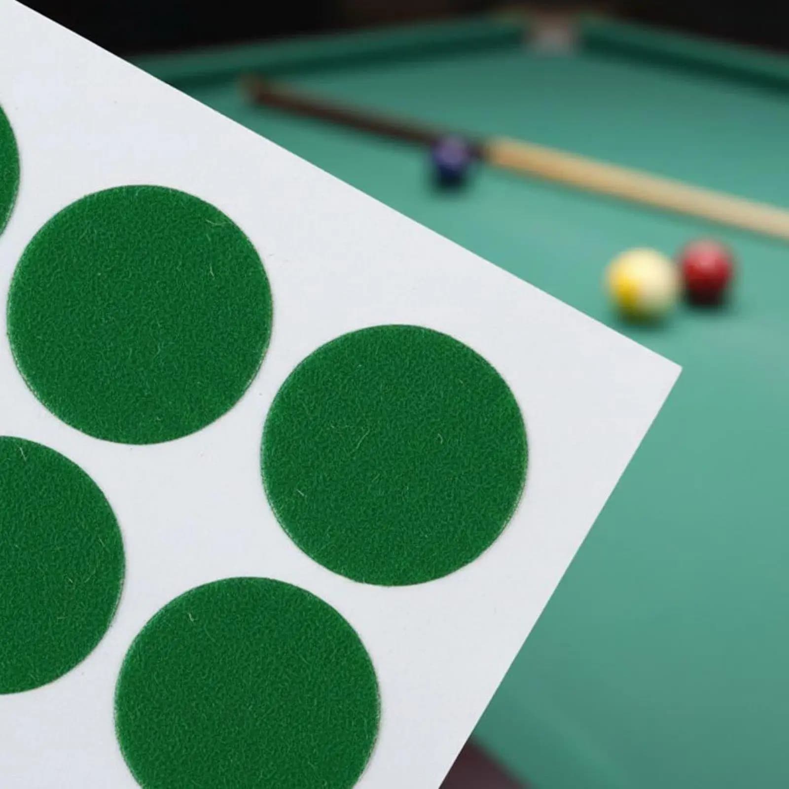 Pool Table Marker Stickers Billiard Ball Adhesive Patch for Cue Alignment and Table Maintenance Supplies
