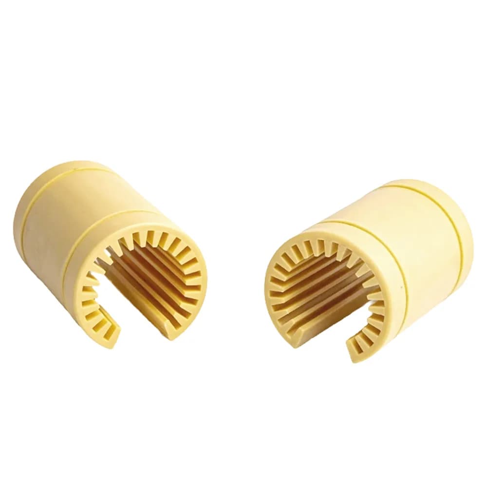 "Merie LM Aperture 4 RJ4JP Open version - Plastic linear bearing bushings for 3D printers - LM12OP LM16OP LM20OP LM25OP LM30OP