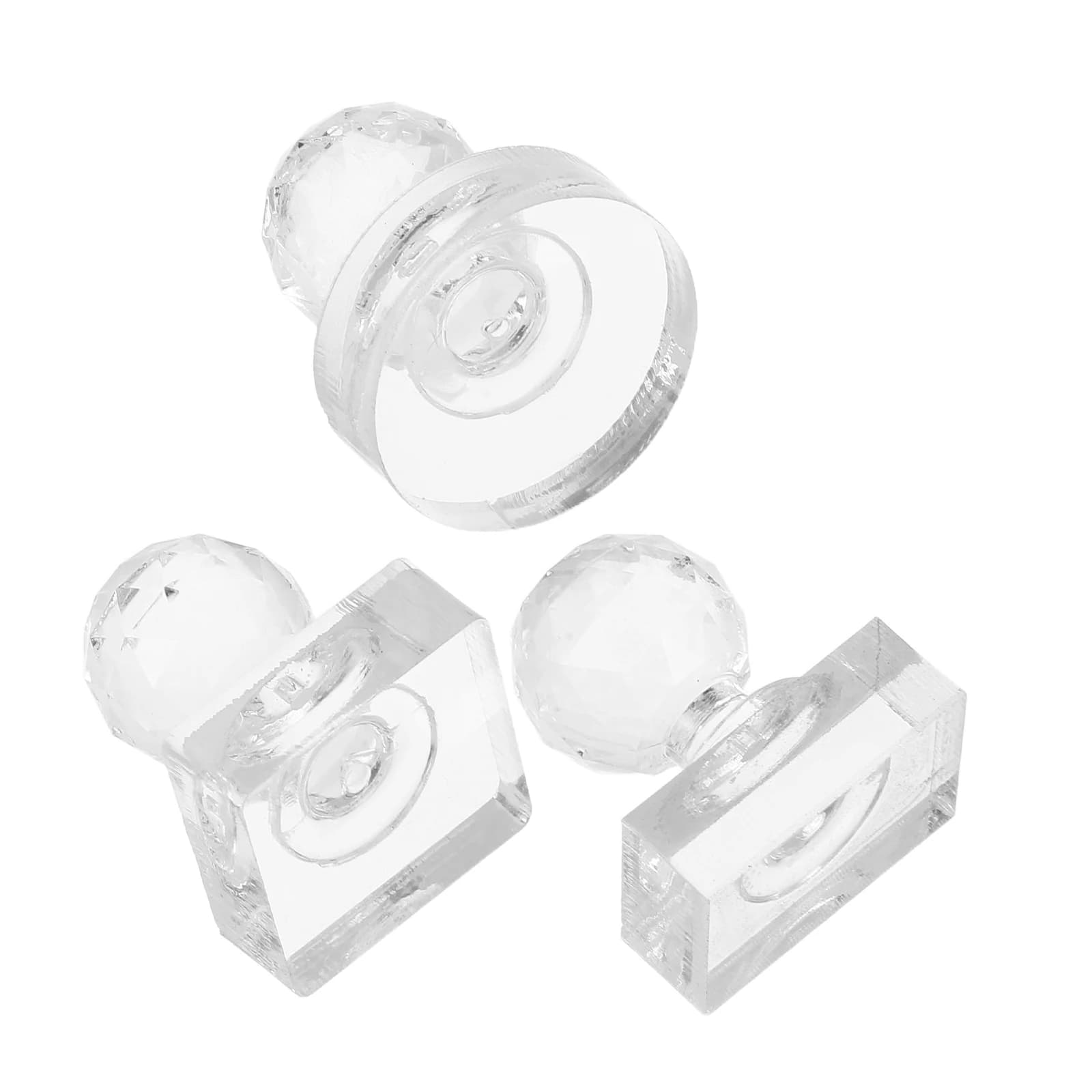 Set di 3 Strumenti per Pressare Ombretti, Kit DIY Efficiente per Ombretto, Blush e Illuminante, Forme Rotonde e Rettangolari