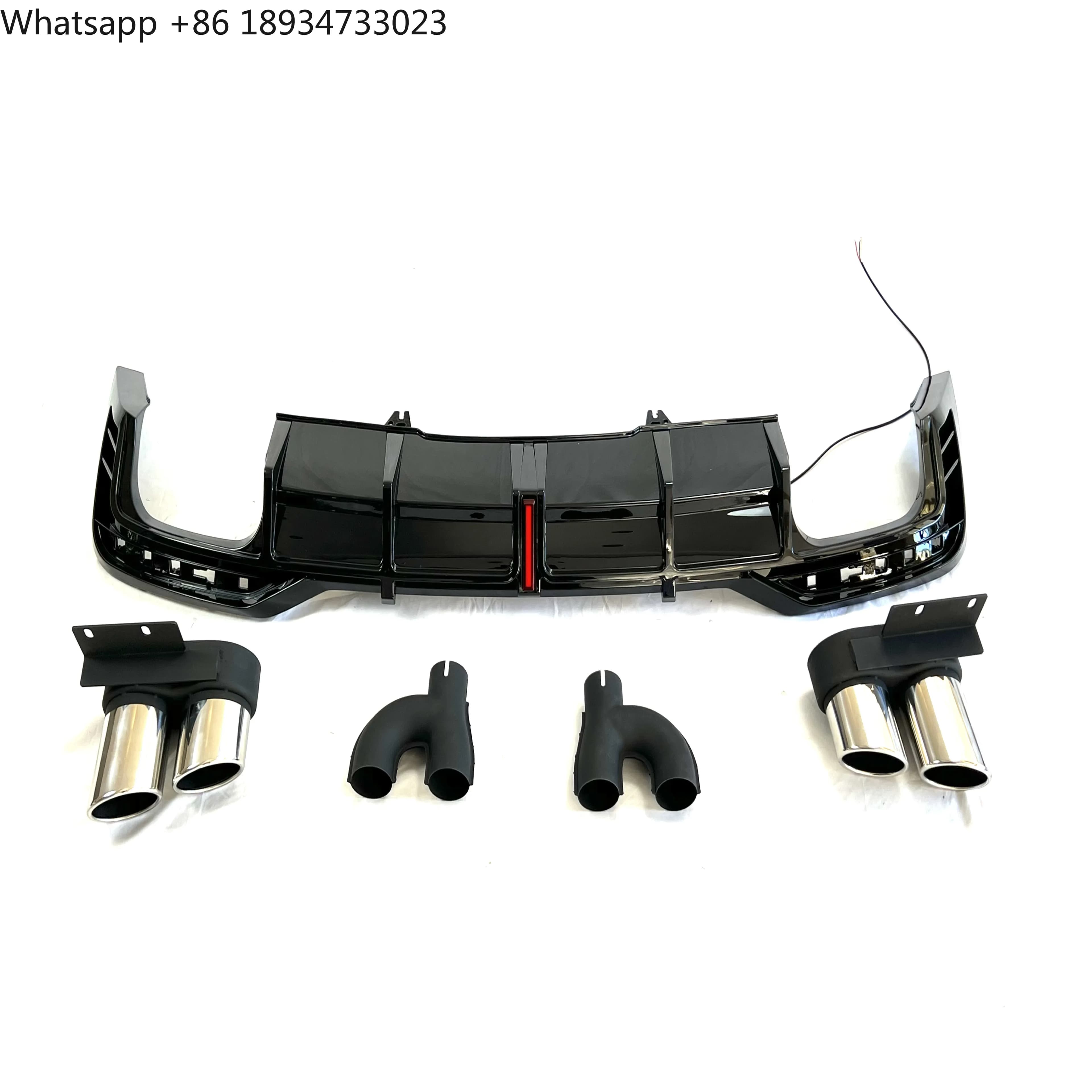 Diffusore Posteriore S5 2020-2022, Labbro Posteriore A5 Compatibile con Audi A5