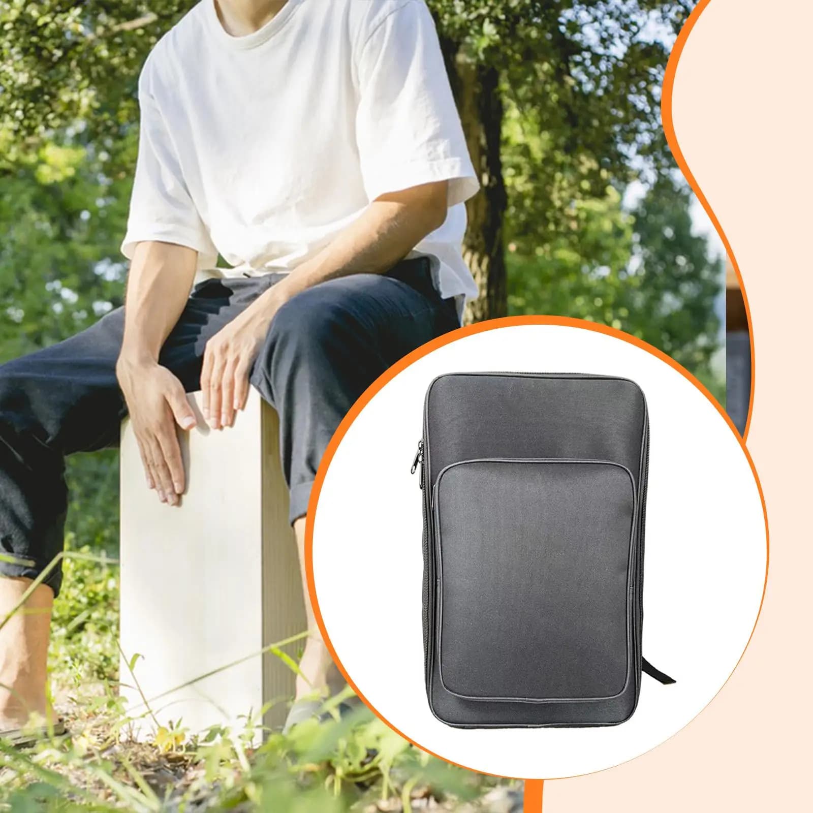 Borsa Cajon con manico per il trasporto Zaino per borsa da trasporto per strumenti a percussione