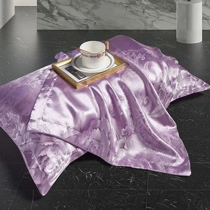 2Pcs/Set Bedding Set Single Double Queen King Size Duvet Cover Set European Light Luxury Skin-Friendly Soft Fabric Quilt Cover