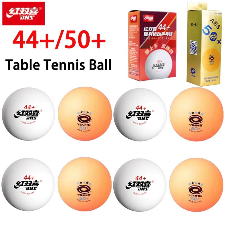 DHS 44+ 50+ Palline da ping pong super grandi Materiale ABS con palline da ping pong cucite per allenamento fitness e palline di intrattenimento