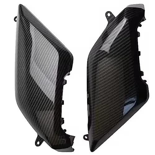 Per il 2022 2023 Yamaha Zuma 125 Copertura del pannello anteriore del corpo del motociclo in fibra di carbonio Accessori moto