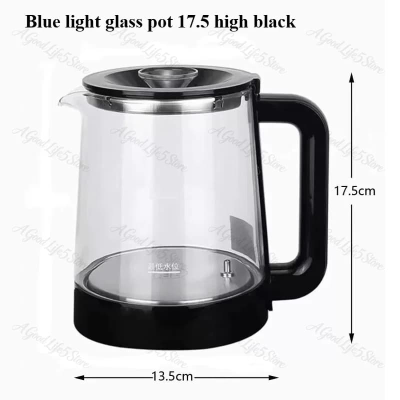 Suitable for Tea Bar Machine, Bell Stone BRSD-16/17/18/19/55 Glass Kettle, Glass Kettle, Insulated Kettle
