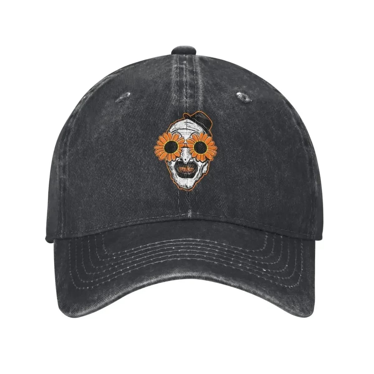 Terrifier Movie Baseball Cap Sunflower Sunglasses Horror Clown Men Women Trucker Dad Hat Summer Hiking Fishing Baseball Caps