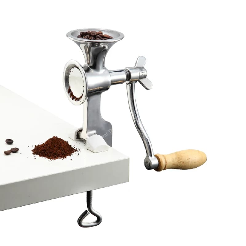 Manual 304 stainless steel grinder Household hand grinder Coffee bean grinder Whole grains mill Pepper powder