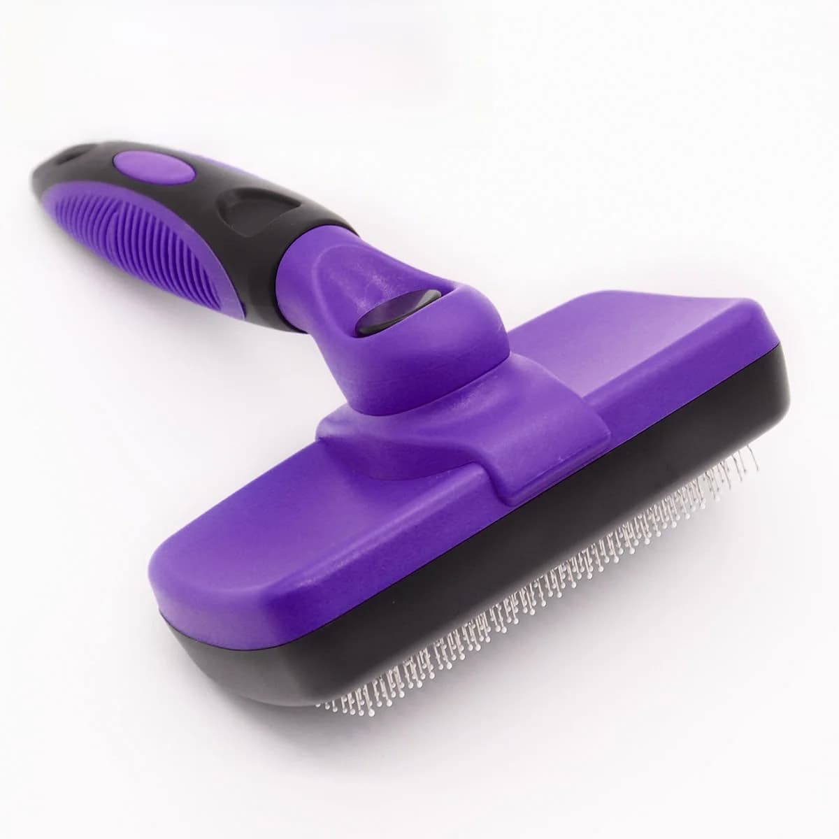 Cat & Dog Grooming Comb,Pet Slicker Brush, Loose Hair & Undercoat Deshedding Tool