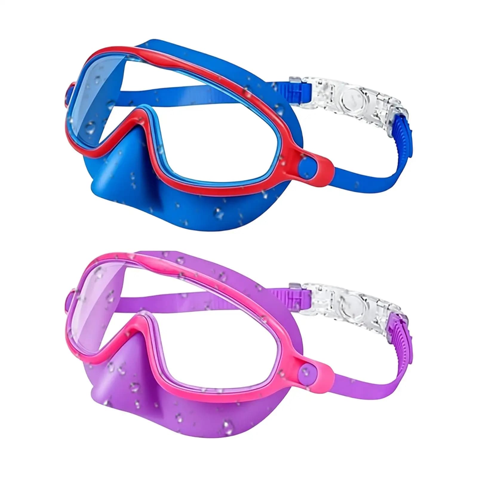 Occhialini da nuoto per bambini, antiappannamento, per spiaggia, estate, immersioni, snorkeling, sport acquatici, protezione.