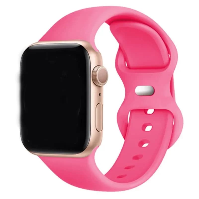 Cinturino in Silicone per cinturino Apple Watch 44 45mm 44mm 40mm 45mm 41mm 42mm 38mm ultra 2 49mm bracciale iwatch series 8 7 se 3 4 5 6 9