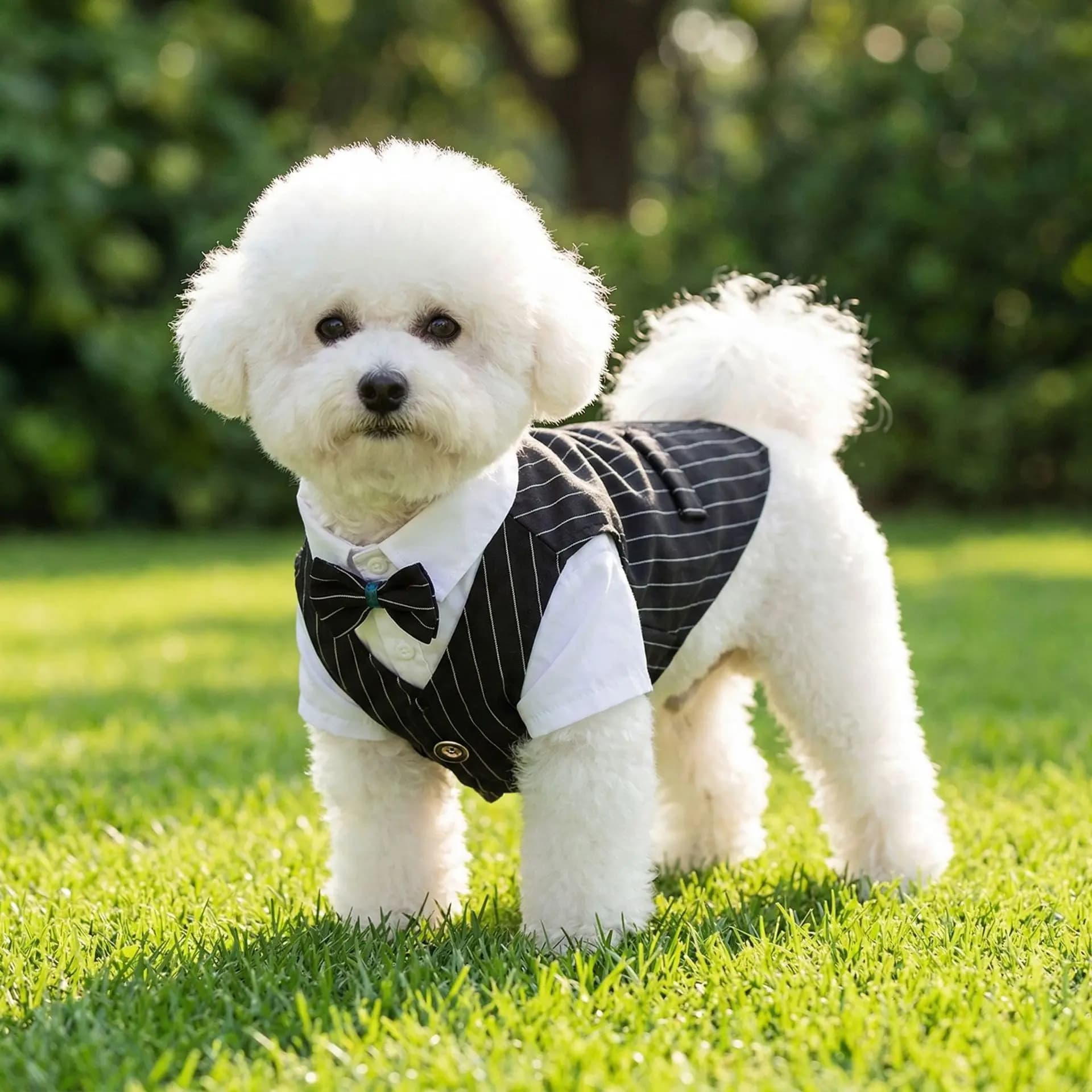 Abito Estivo Sottile per Cani e Gatti di Piccola Taglia, Vestito Elegante per Matrimoni