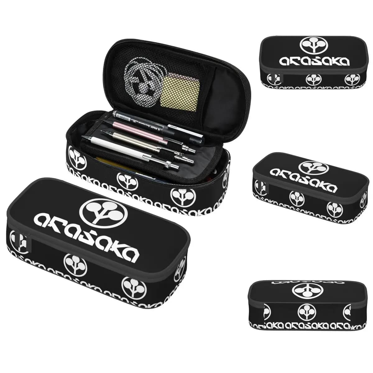 Astuccio Cyberpunk Arasaka per bambini, astuccio per la scuola, borsa per matite, articoli di cancelleria, borsa porta penne