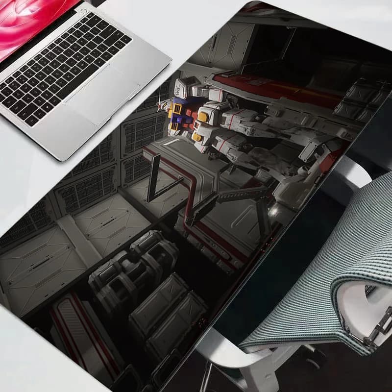 Tappetino per Mouse Anime Gamer, Accessori Gaming, Tappetino XXL per Tastiera PC Computer Varmilo Mobile Suit Gundam