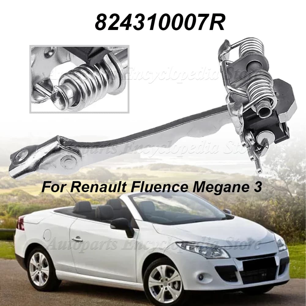 Per Renault Fluence Megane 3 porte cerniera arresto cinghia di controllo limitatore ricambi auto anteriori sinistro o destro 824310007 R. R.