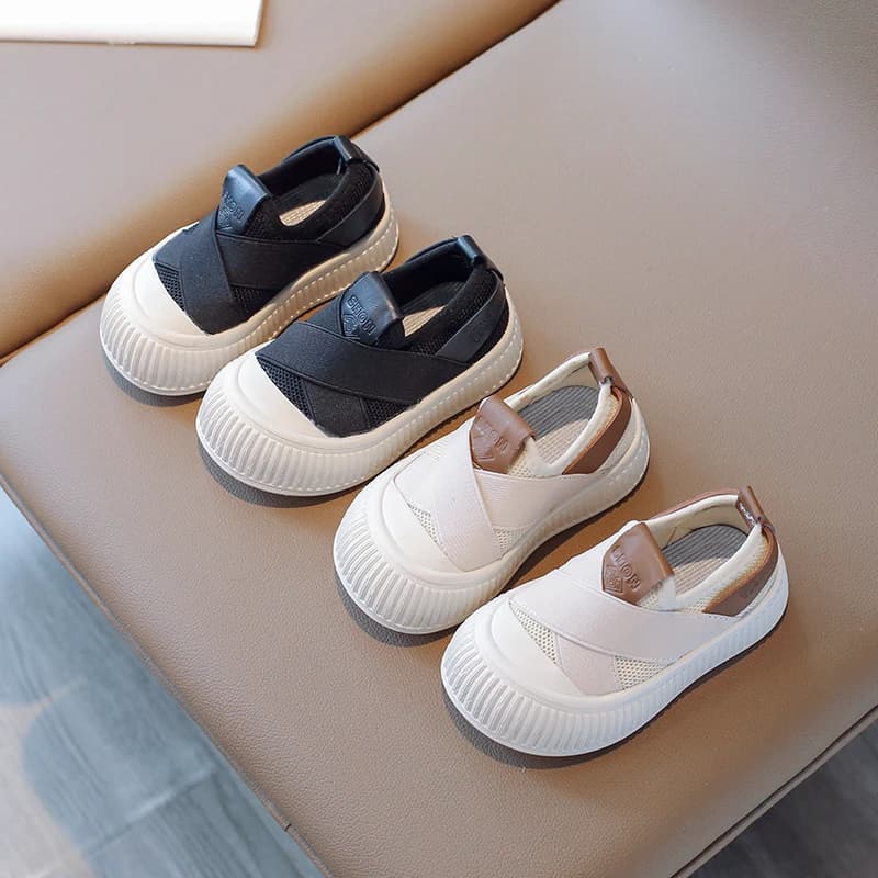 Sneakers Casual in Rete per Bambini e Ragazzi Primavera-Autunno, Suola Morbida Antiscivolo, Traspiranti e Leggere per Uso Scolastico e All'aperto