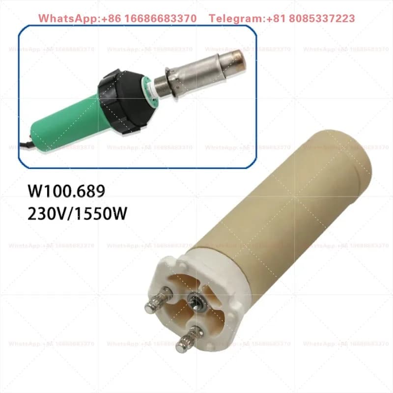 1600W Hot Air Gun Heating Core 100.689 PVC Welding Gun Replacement Spare Heating Core Plastic Welding Tool Parts