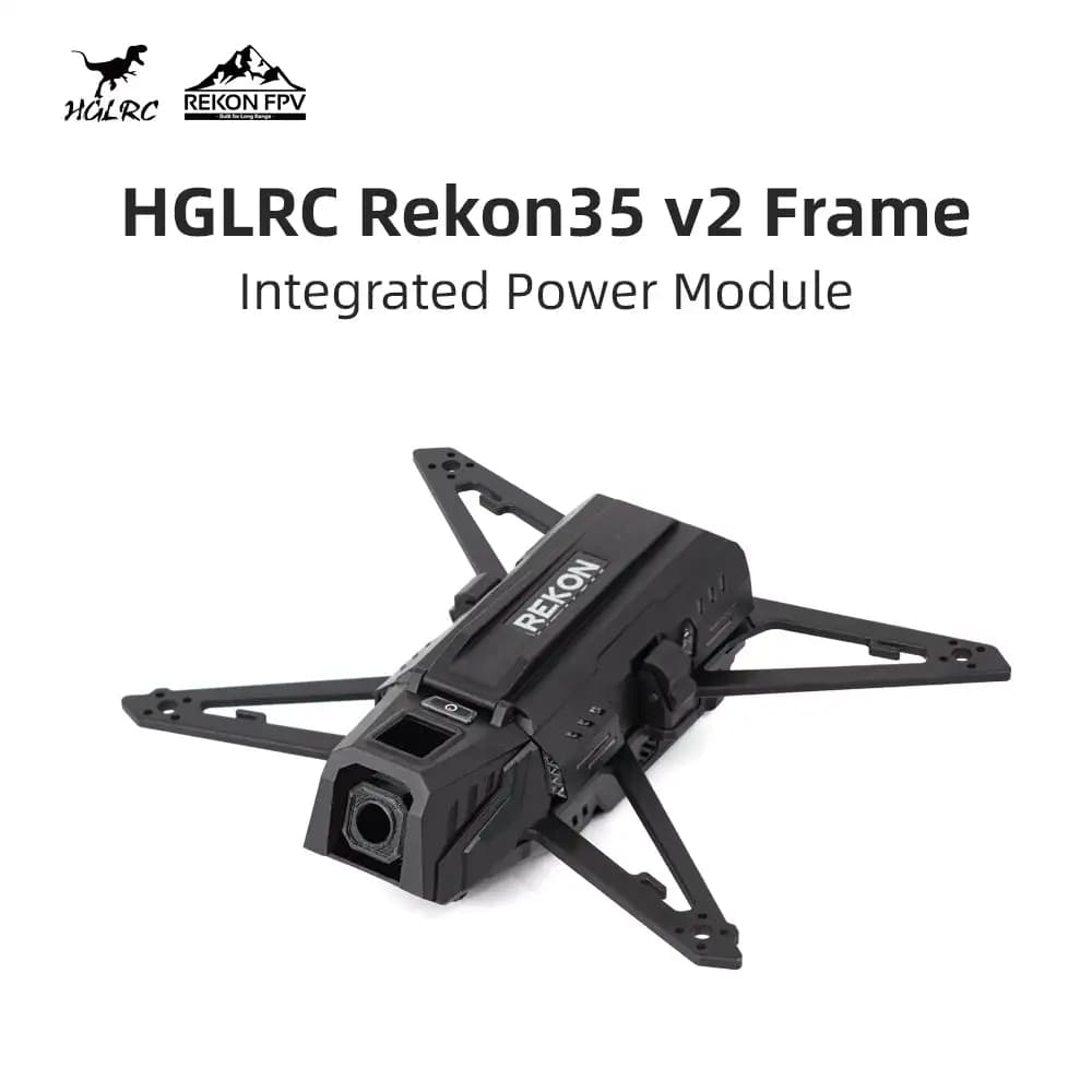 Kit telaio FPV HGLRC Rekon35 V2 per drone a lungo raggio 18650