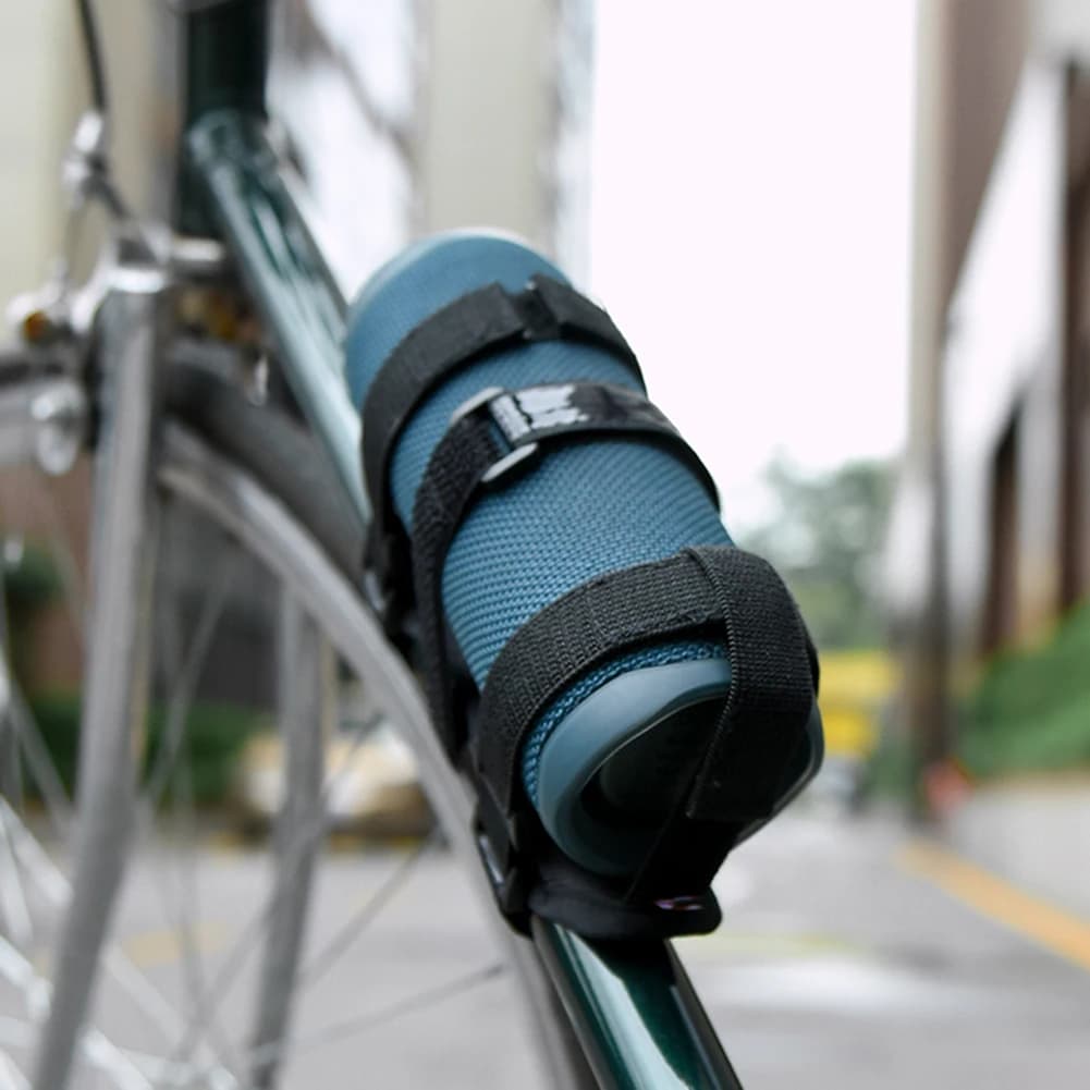 Supporto per Altoparlante da Bicicletta in Nylon, Cinghia Antiscivolo per Montaggio Altoparlante, Diametro 1.5-3.5 pollici, Compatibile con Altoparlanti Bluetooth JBL